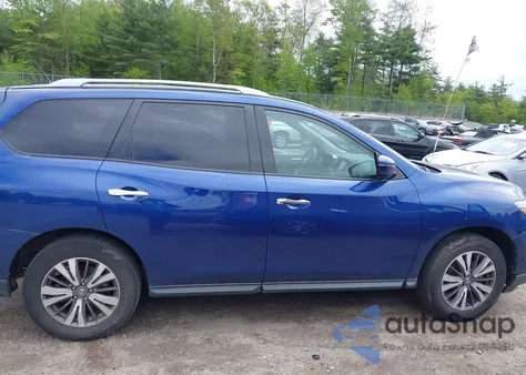 2017 Nissan Pathfinder S z USA, uszkodzony, nr VIN 5N1DR2MM7HC690299